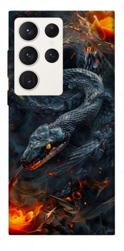 Чохол itsPrint Black snake для Samsung Galaxy S23 Ultra