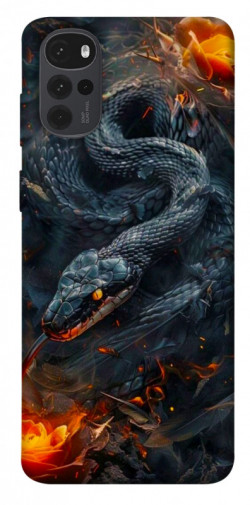 Чехол itsPrint Black snake для Motorola Moto G22