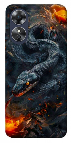 Чехол itsPrint Black snake для Oppo A17