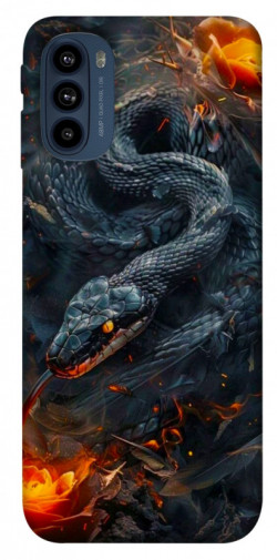 Чехол itsPrint Black snake для Motorola Moto G41