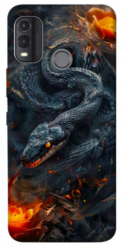 Чехол itsPrint Black snake для Nokia G11 Plus