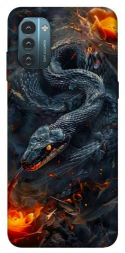 Чехол itsPrint Black snake для Nokia G21