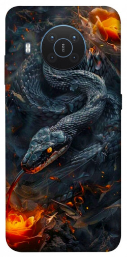 Чехол itsPrint Black snake для Nokia X10 / X20