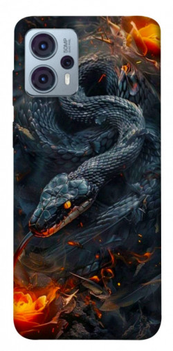 Чехол itsPrint Black snake для Motorola Moto G23