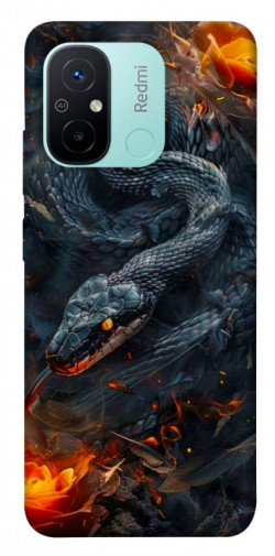 Чохол itsPrint Black snake для Xiaomi Redmi 12C