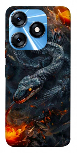 Чехол itsPrint Black snake для TECNO Spark 10 Pro