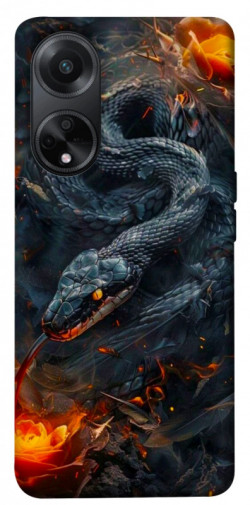 Чехол itsPrint Black snake для Oppo A98