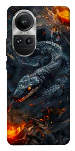 Чохол itsPrint Black snake для Oppo Reno 10