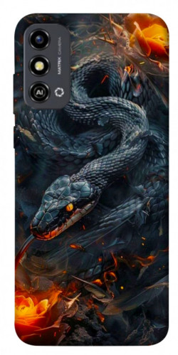 Чехол itsPrint Black snake для ZTE Blade A53