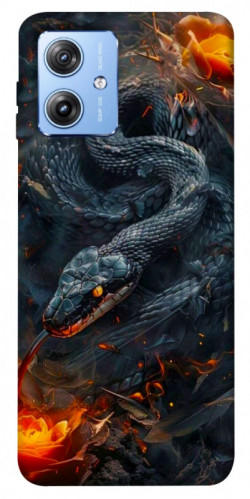 Чехол itsPrint Black snake для Motorola Moto G84