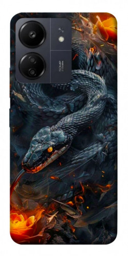 Чехол itsPrint Black snake для Xiaomi Redmi 13C