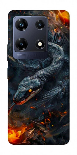 Чохол itsPrint Black snake для Infinix Note 30 Pro
