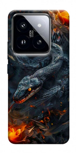 Чохол itsPrint Black snake для Xiaomi 14 Pro