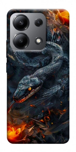 Чохол itsPrint Black snake для Xiaomi Redmi Note 13 4G