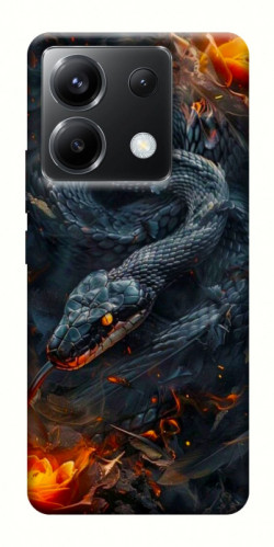 Чехол itsPrint Black snake для Xiaomi Poco X6