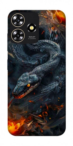 Чехол itsPrint Black snake для ZTE Blade A73 4G