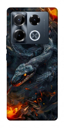 Чохол itsPrint Black snake для Infinix Note 40 Pro 4G