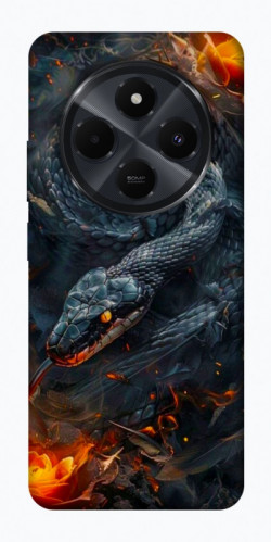 Чохол itsPrint Black snake для Xiaomi Redmi 14C / Poco C75