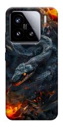 Чохол itsPrint Black snake для Xiaomi 15