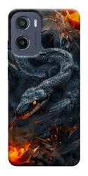 Чохол itsPrint Black snake для Motorola Moto G05