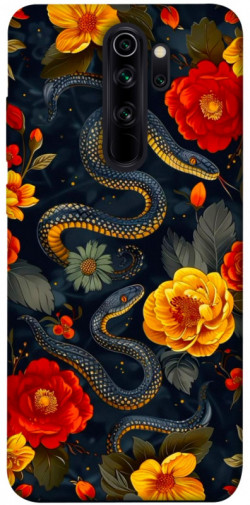 Чехол itsPrint Snake Garden для Xiaomi Redmi Note 8 Pro