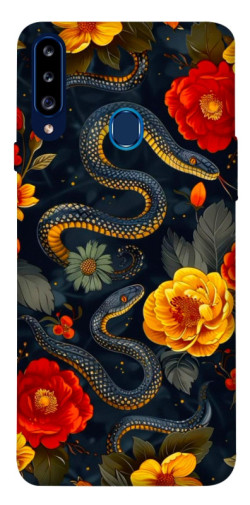 Чехол itsPrint Snake Garden для Samsung Galaxy A20s