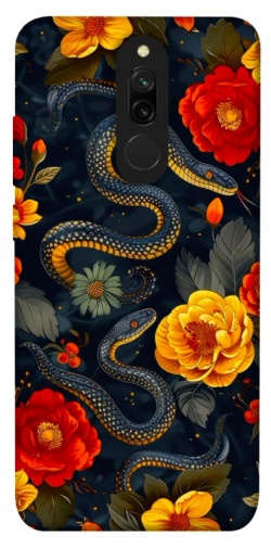 Чехол itsPrint Snake Garden для Xiaomi Redmi 8
