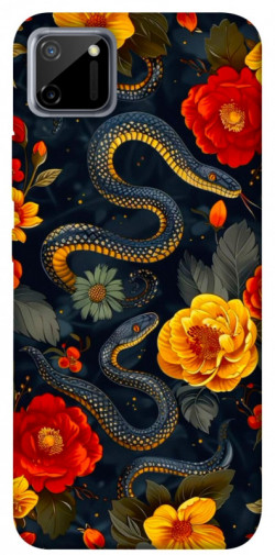 Чехол itsPrint Snake Garden для Realme C11