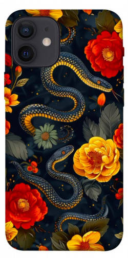 Чехол itsPrint Snake Garden для Apple iPhone 12 Pro (6.1")