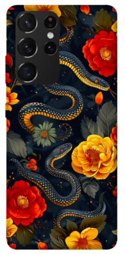 Чохол itsPrint Snake Garden для Samsung Galaxy S21 Ultra