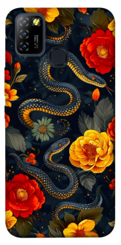 Чехол itsPrint Snake Garden для Infinix Hot 10 Lite