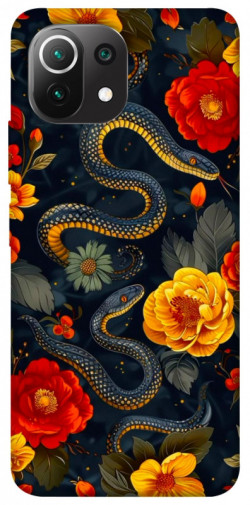 Чохол itsPrint Snake Garden для Xiaomi Mi 11 Lite