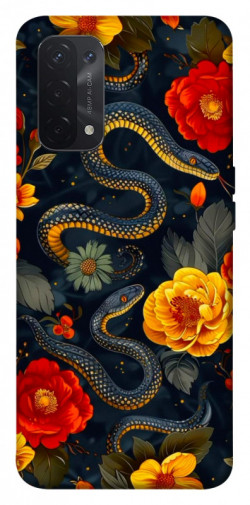 Чехол itsPrint Snake Garden для Oppo A54 4G