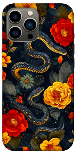 Чехол itsPrint Snake Garden для Apple iPhone 13 Pro Max (6.7")
