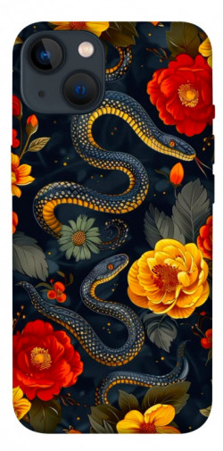 Чехол itsPrint Snake Garden для Apple iPhone 13 (6.1")