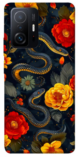 Чохол itsPrint Snake Garden для Xiaomi 11T / 11T Pro