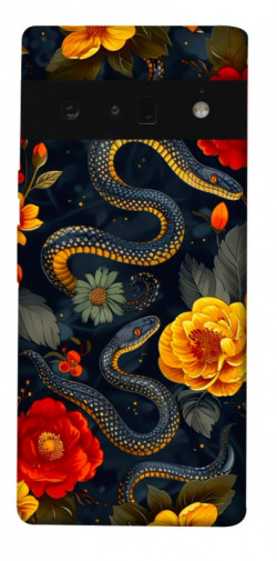 Чехол itsPrint Snake Garden для Google Pixel 6 Pro