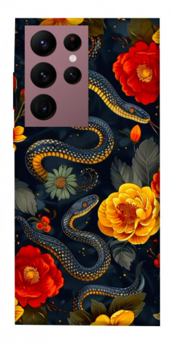 Чохол itsPrint Snake Garden для Samsung Galaxy S22 Ultra