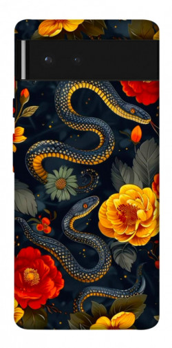 Чехол itsPrint Snake Garden для Google Pixel 6