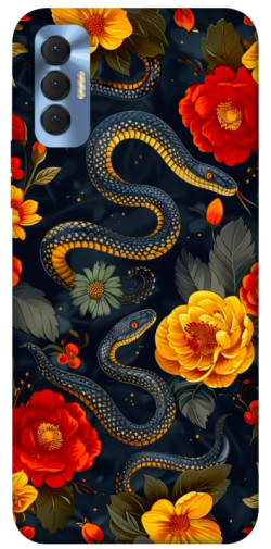 Чехол itsPrint Snake Garden для TECNO Spark 8P