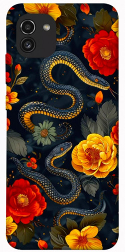 Чохол itsPrint Snake Garden для Samsung Galaxy A03