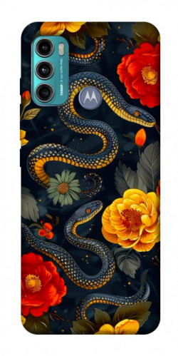 Чехол itsPrint Snake Garden для Motorola Moto G60
