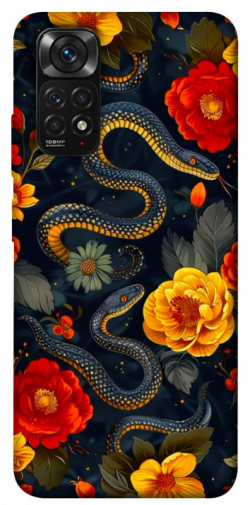 Чохол itsPrint Snake Garden для Xiaomi Redmi Note 11 (Global) / Note 11S