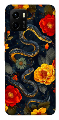 Чохол itsPrint Snake Garden для Vivo Y15s