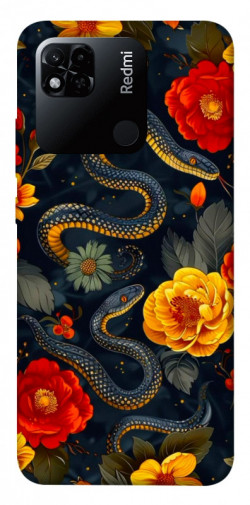 Чохол itsPrint Snake Garden для Xiaomi Redmi 10A