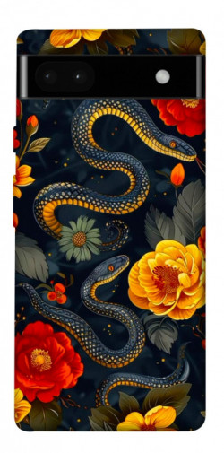 Чехол itsPrint Snake Garden для Google Pixel 6a