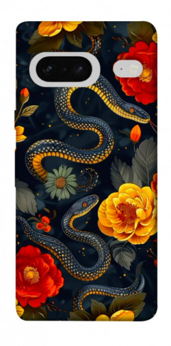 Чехол itsPrint Snake Garden для Google Pixel 7