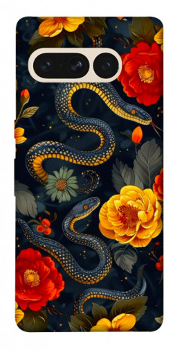 Чехол itsPrint Snake Garden для Google Pixel 7 Pro