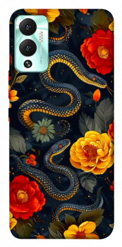 Чехол itsPrint Snake Garden для Infinix Hot 12 Play