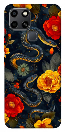 Чехол itsPrint Snake Garden для Infinix Smart 6